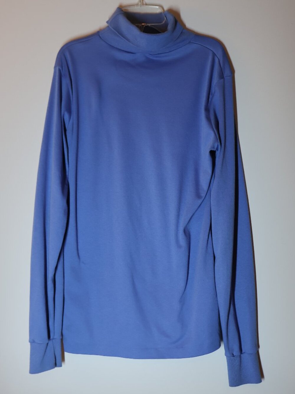 L. L. Bean Vintage Blue Turtleneck Size Medium Basic Layering